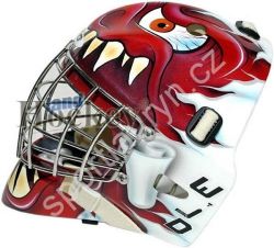 Brankařská hokejová maska WJD Red Eye